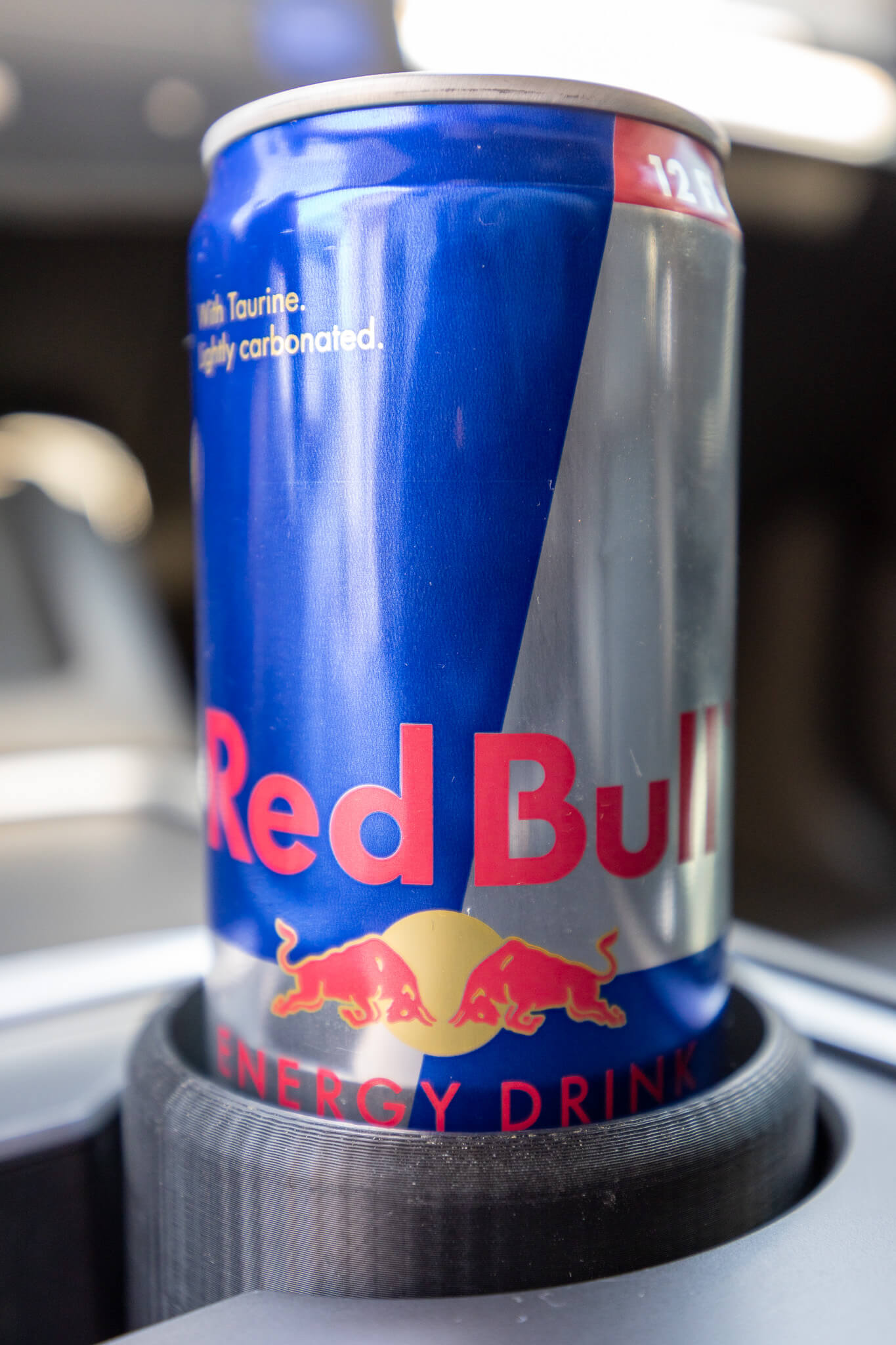prevent spills with skinny can holder for slim cans in the car