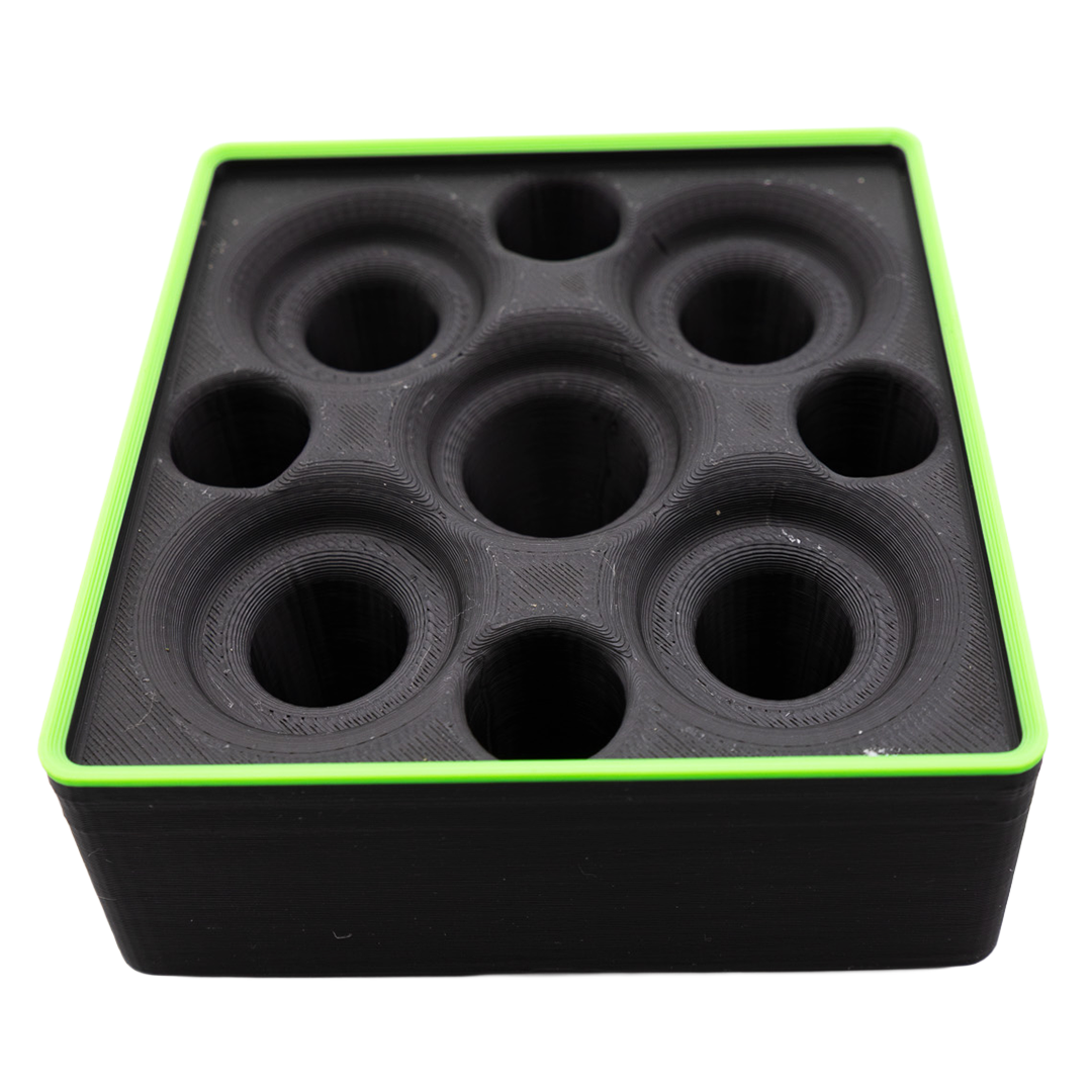 420 Organizer – Dab Tool Holder, Grinder & Pipe Storage | Gridfinity System
