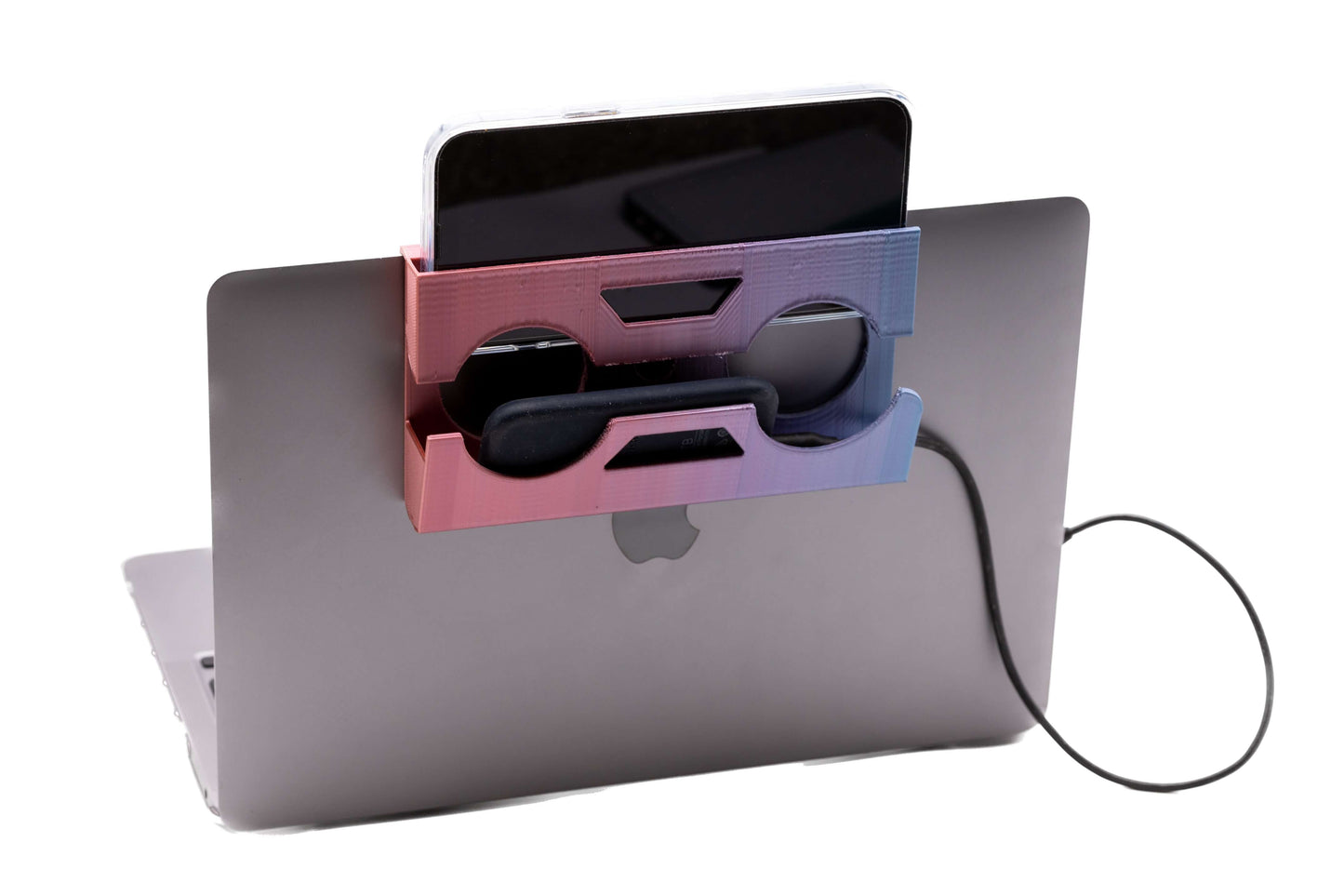 Hard Drive Holder + iPhone Face Time for Apple MacBooks