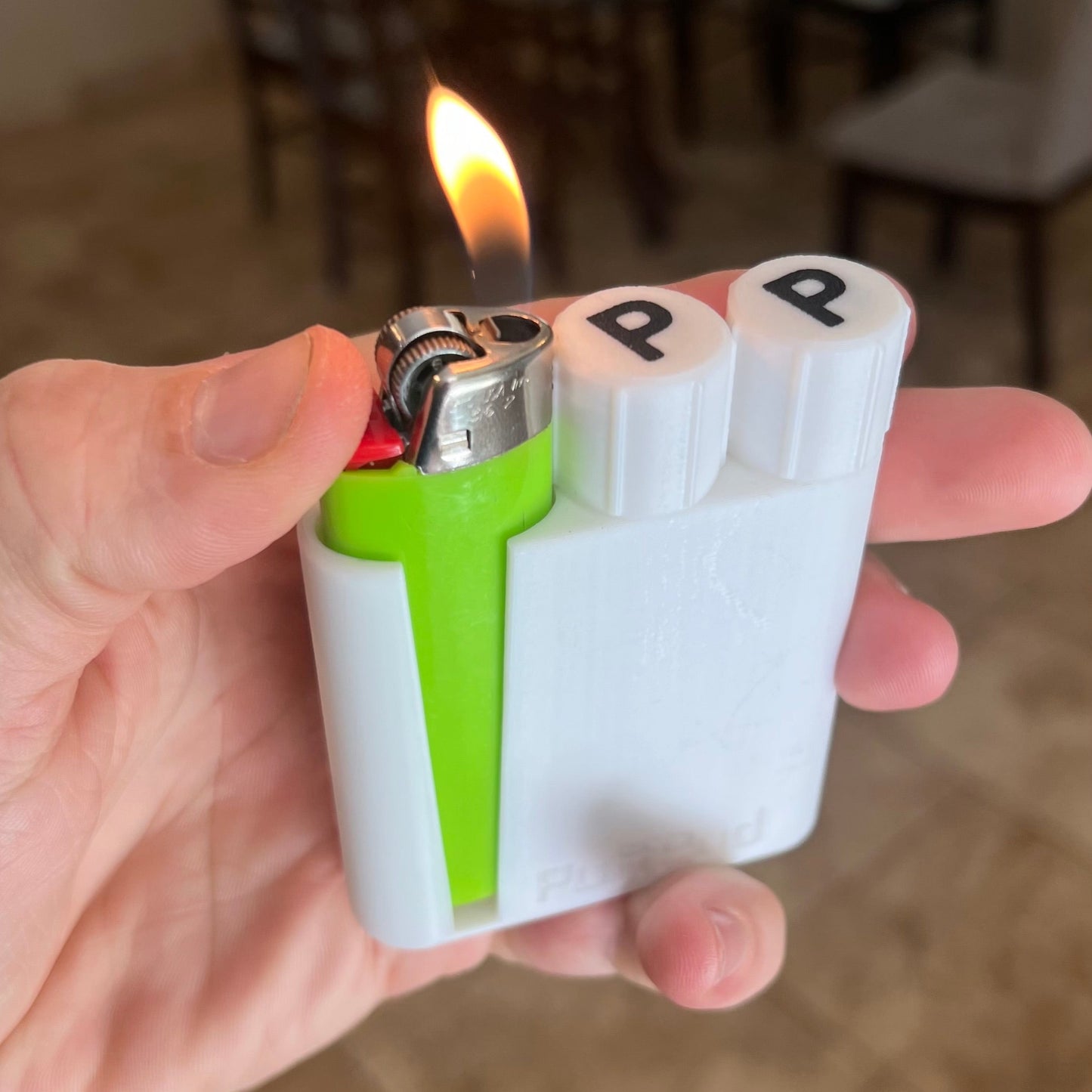 Puff Pod - Joint & BIC/CLIPPER Holder - Water and Smell Proof Case