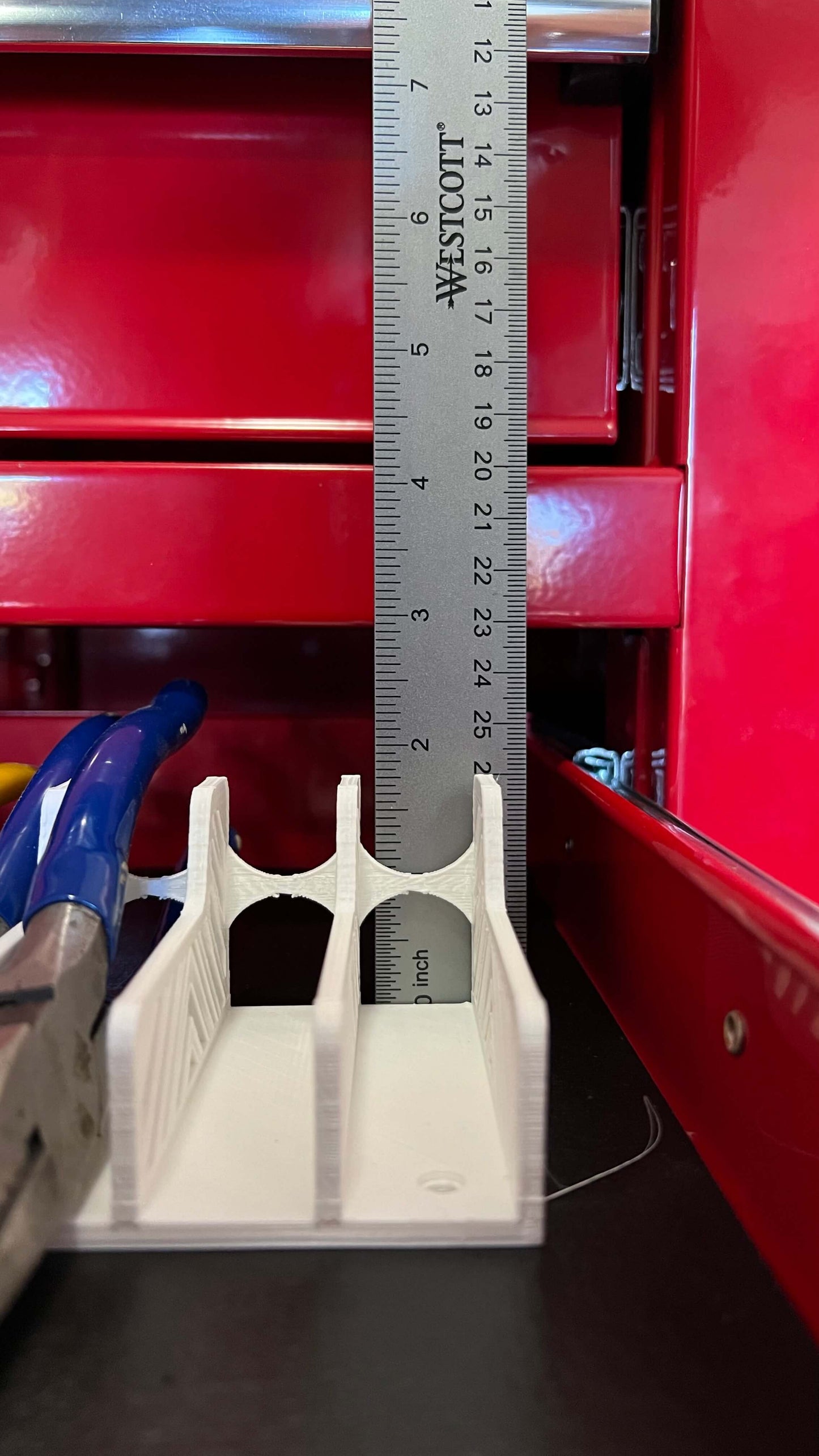 Multi-Slot Pliers Holder for Workbench or Wall