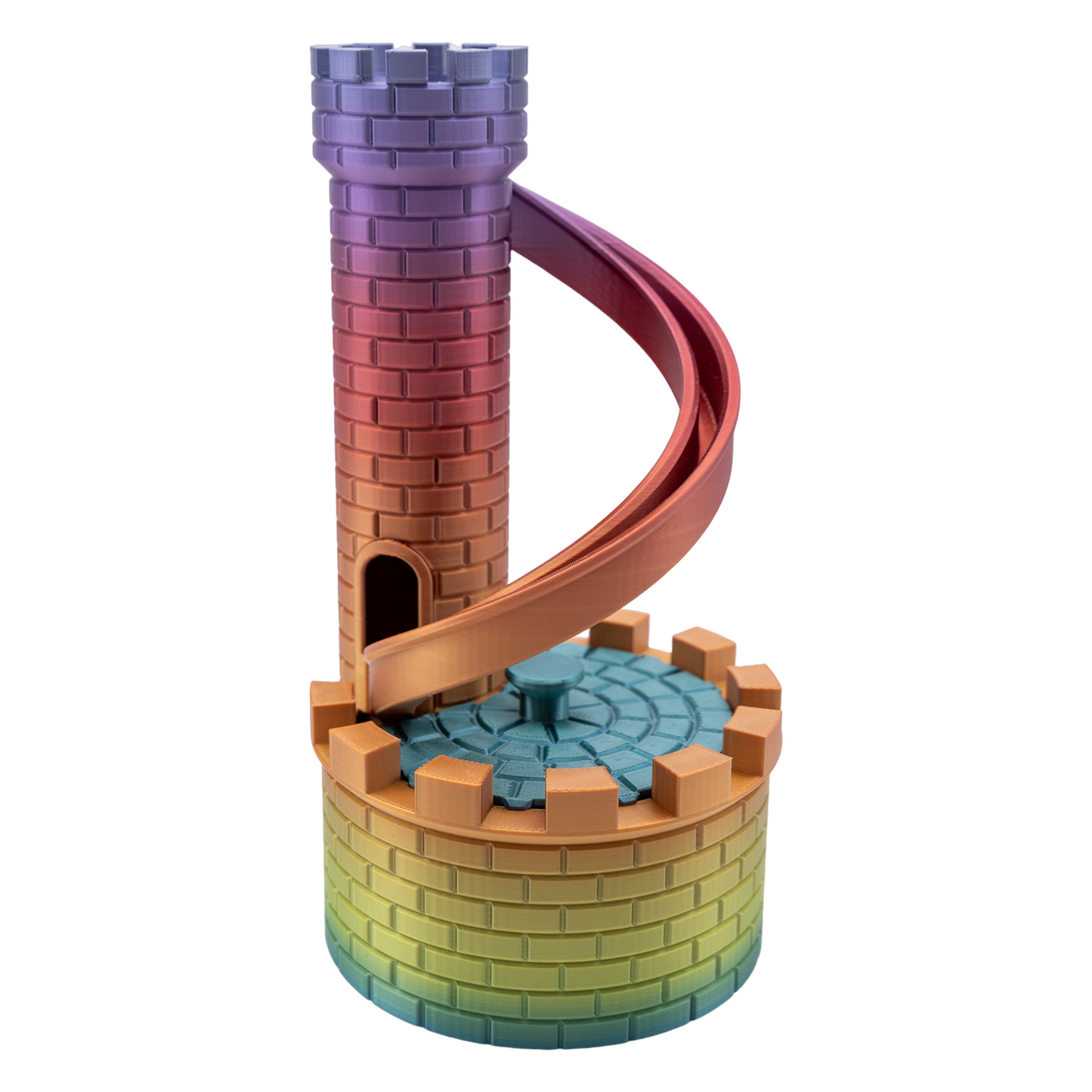Rainbow Castle Tower Coin Bank