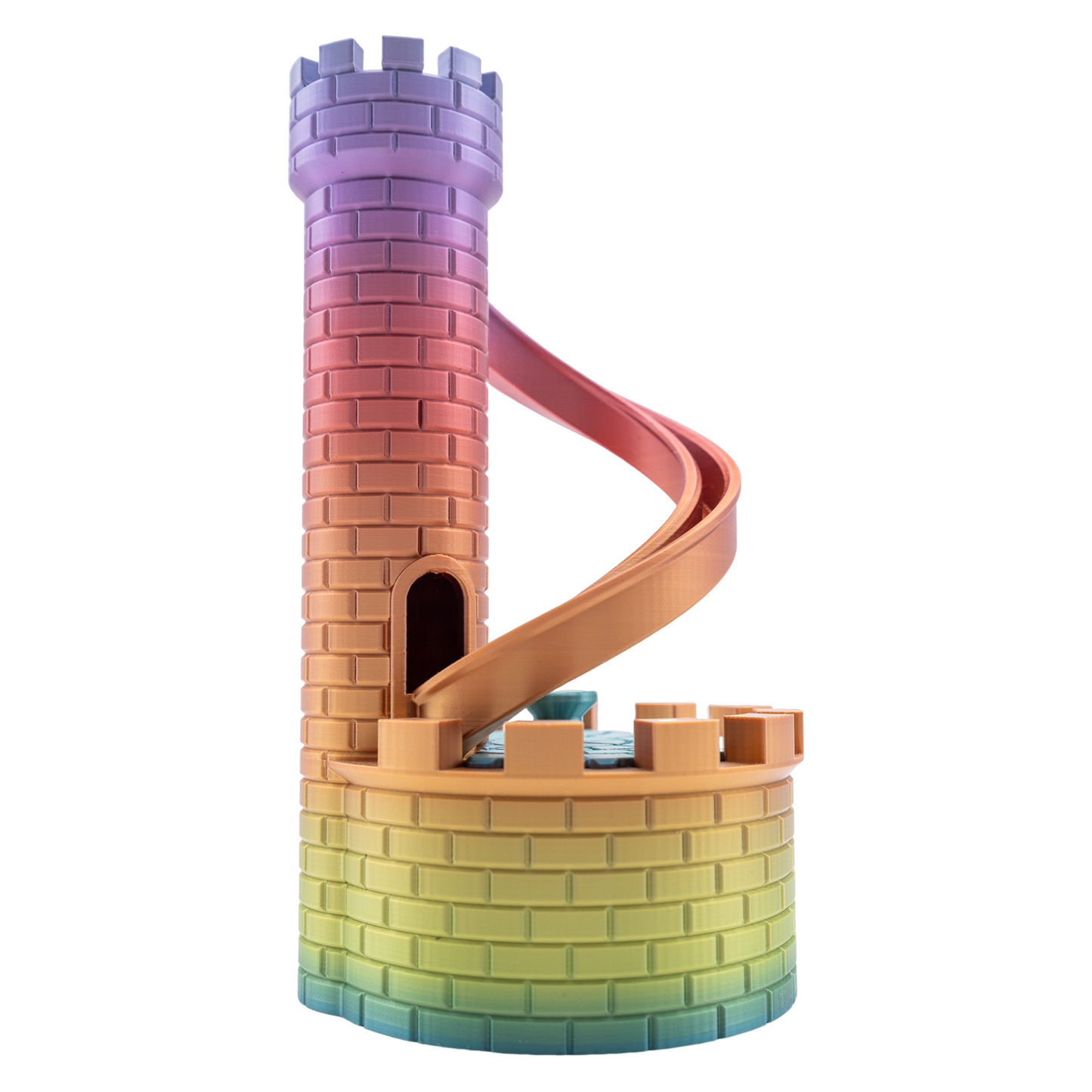 Rainbow Castle Tower Coin Bank