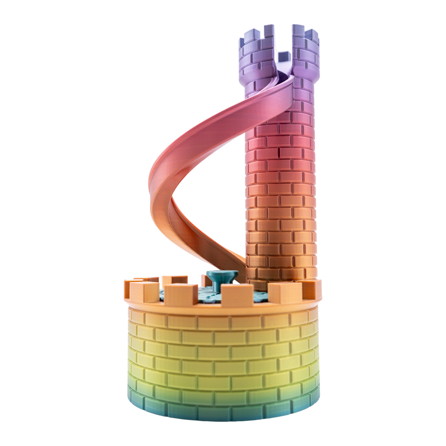 Rainbow Castle Tower Coin Bank