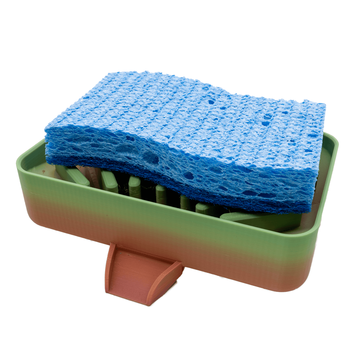 Soap or Sponge Holder With Sink Drain