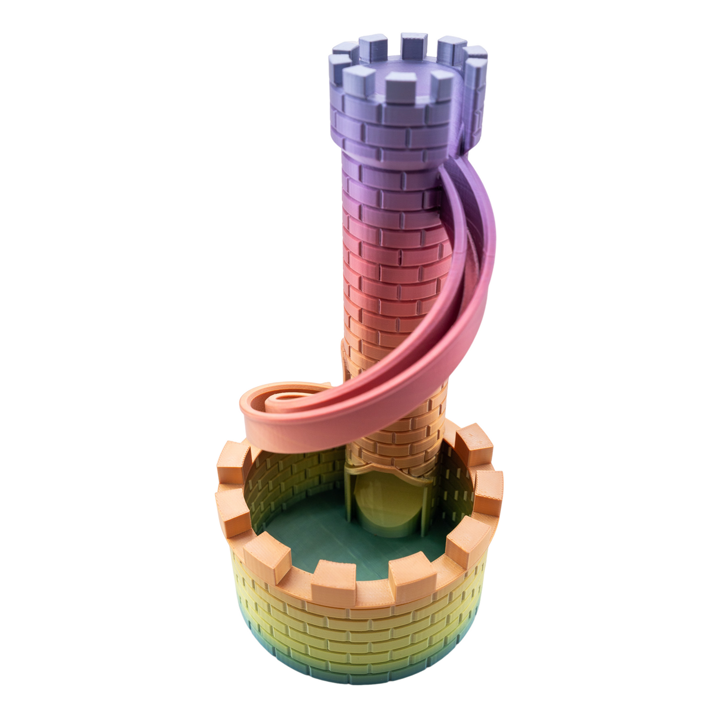 Rainbow Castle Tower Coin Bank