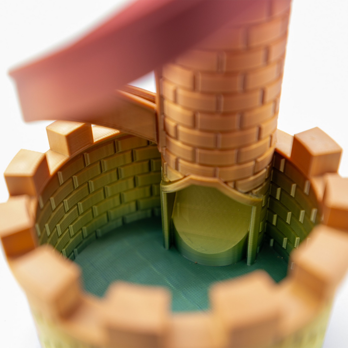 Rainbow Castle Tower Coin Bank