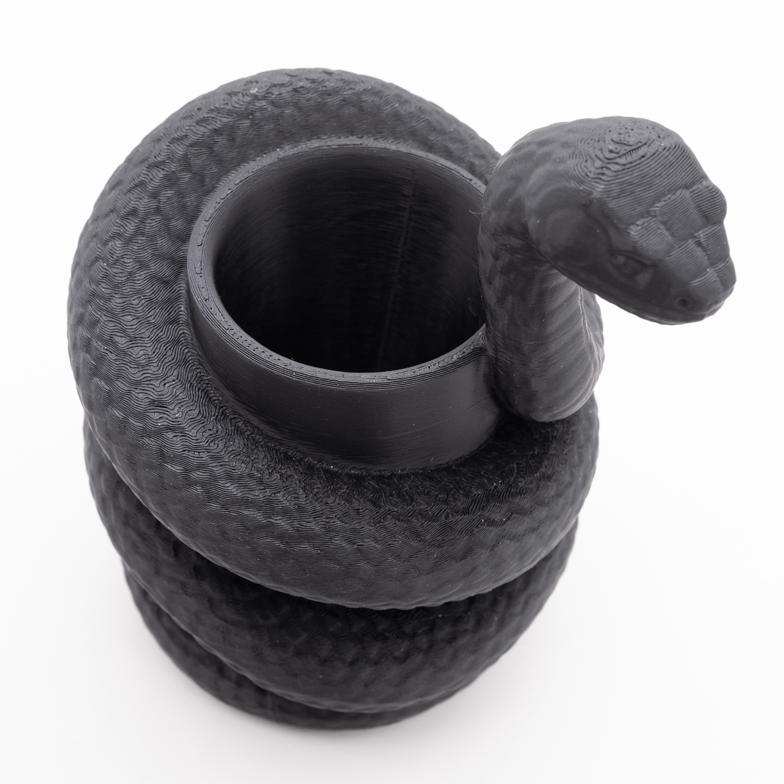 Coiled Snake Pen Holder