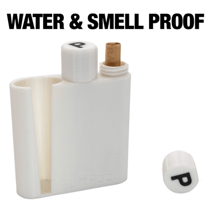 Puff Pod - Joint & BIC/CLIPPER Holder - Water and Smell Proof Case