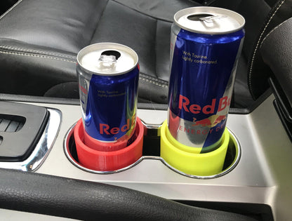 Skinny Can Car Cup Holder Insert - Prevent Spills