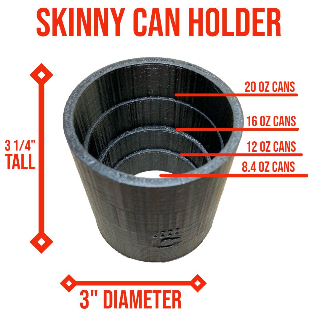 Black Red Bull Skinny Can Holder Prevent all spills