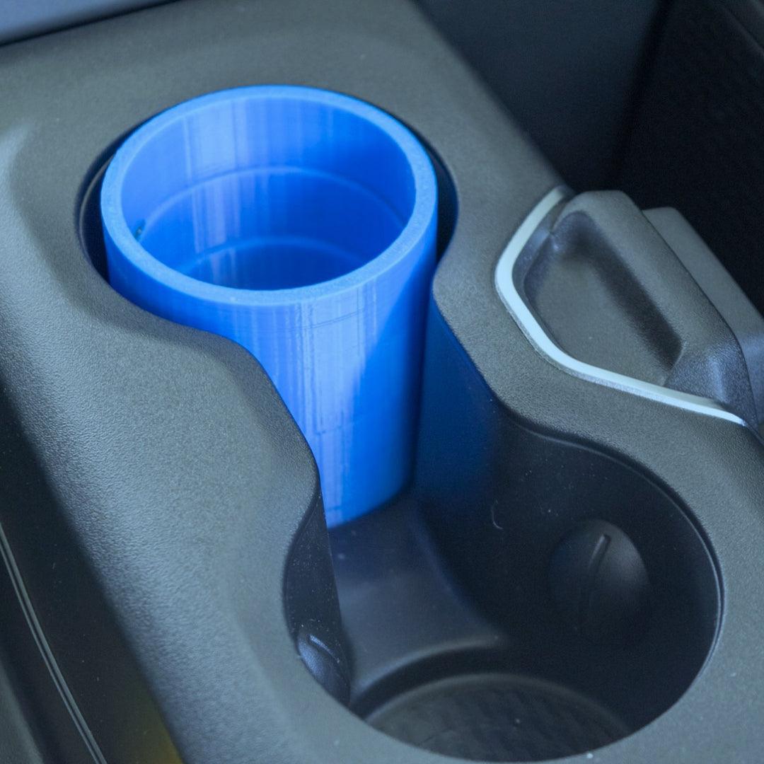 Blue Skinny can holder for dodge charger
